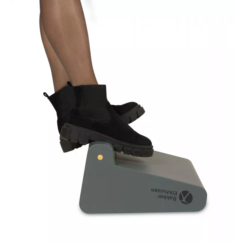 Poggiapiedi BakkerElkhuizen No.3 grigio schiuma HDPE gomma 150 kg
