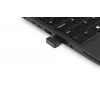 BakkerElkhuizen Handshake Mouse destro, per destrimani, design verticale, ottico, RF Wireless + Bluetooth + USB Type-C, 6400 DPI, nero, grigio