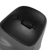 BakkerElkhuizen PRF Pro Mouse destro, per destrimani, design verticale, ottico, RF Wireless + Bluetooth + USB Type-C, 2400 DPI, nero, grigio