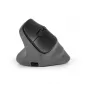 BakkerElkhuizen PRF Pro Mouse sinistro, per mancini, design verticale, ottico, RF Wireless + Bluetooth + USB Type-C, 2400 DPI, nero, grigio