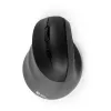 BakkerElkhuizen PRF Pro Mouse sinistro, per mancini, design verticale, ottico, RF Wireless + Bluetooth + USB Type-C, 2400 DPI, nero, grigio