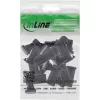 InLine 94030 Cappucci antipolvere per connettori solari fotovoltaici, set da 10