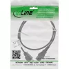InLine 16953U Cavo di alimentazione nero 3 m IEC C13 NEMA 5-15P