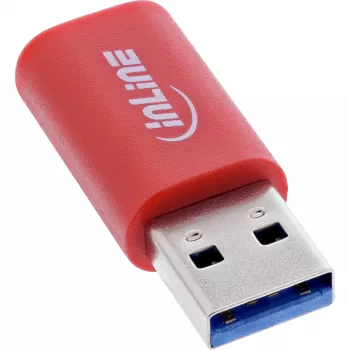 InLine 31652 Adattatore cavo USB-A USB-C rosso