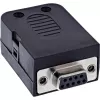 InLine 92501G Morsetto di collegamento morsettiera / D-Sub 9 nero