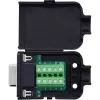 InLine 92501G Morsetto di collegamento morsettiera / D-Sub 9 nero
