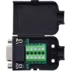 InLine 92501H Connettore cavo morsettiera / D-Sub 9 nero