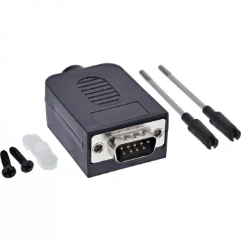 InLine 92501I Connettore cavo morsettiera / D-Sub 9 nero