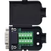 InLine 92501J Connettore cavo morsetto a vite / D-Sub 9 nero