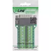 InLine 92502B Connettore cavo morsettiera / D-Sub 15 nero, verde