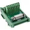 InLine 92502C Connettore cavo morsettiera / D-Sub 15 verde