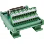 InLine 92502I Connettore cavo morsettiera / D-Sub 25 verde