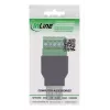 InLine 92504B Connettore a vite USB-A / morsettiera, 5 poli nero, verde