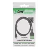 InLine 92504E Connettore a vite USB-C / morsettiera, 5 poli nero, verde