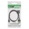InLine 92504G Connettore cavo USB-A / morsettiera, 5 poli nero, verde