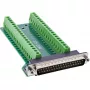 InLine 92502J Connettore a vite morsettiera / D-Sub 37 nero, verde