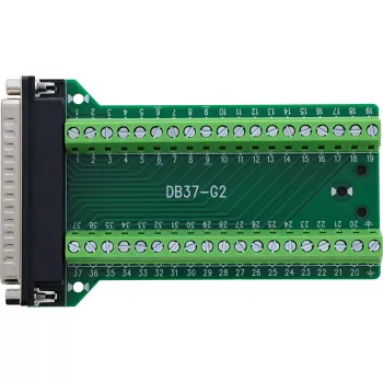 InLine 92502J Connettore a vite morsettiera / D-Sub 37 nero, verde