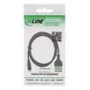 InLine 92504C Adattatore cavo Micro USB / morsettiera, 5 poli nero, verde