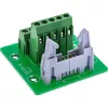 InLine 92504O Connettore per cavi IDC 10 / morsettiera 5 morsetti verde, grigio chiaro
