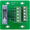 InLine 92504O Connettore per cavi IDC 10 / morsettiera 5 morsetti verde, grigio chiaro