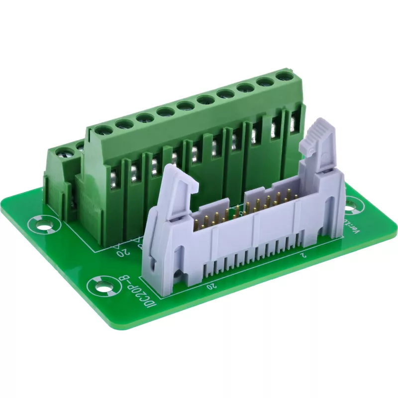 InLine 92504P Presa IDC 20 a morsettiera a 10 pin, montaggio su PCB