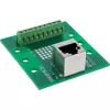 InLine 92505A Connettore per cavi RJ45 8P8C / morsettiera 9 poli verde