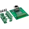 InLine 92505A Connettore per cavi RJ45 8P8C / morsettiera 9 poli verde