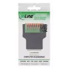 InLine 92505E Connettore per cavi RJ45 8P8C / morsettiera, 8 poli nero