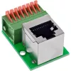 InLine 92505G Connettore per cavi RJ45 Cat.5e 8P8C / morsettiera, 8 poli verde