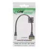 InLine 92505I Connettore per cavi RJ45 Cat.5e 8P8C / morsettiera, 8 poli nero