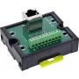 InLine 92505J Connettore per cavi RJ45 8P8C / morsettiera, 9 poli, nero, verde