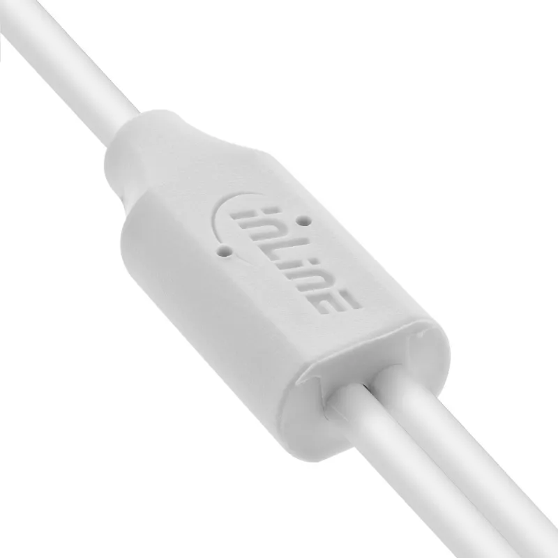InLine 35122W Cavo USB USB 2.0 2 m USB A 2 x USB C bianco
