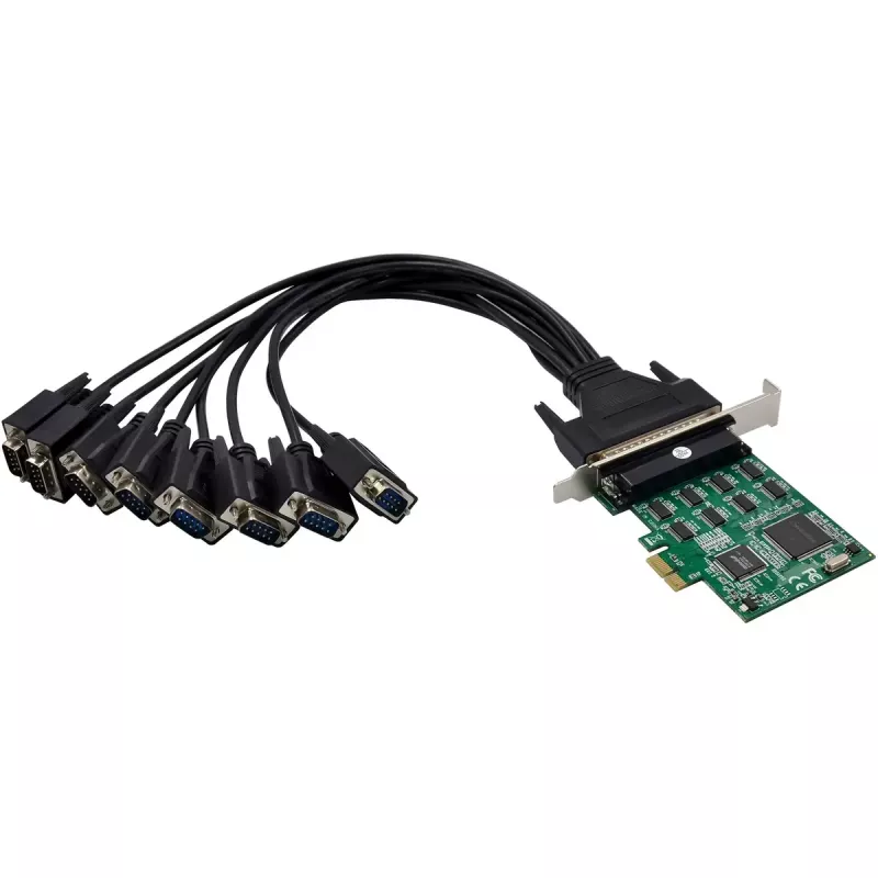 InLine 76660Z Scheda seriale PCIe 8 porte RS-232