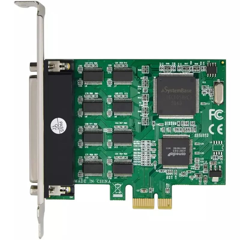 InLine 76660Z Scheda seriale PCIe 8 porte RS-232