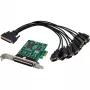 InLine 76660Z Scheda seriale PCIe 8 porte RS-232