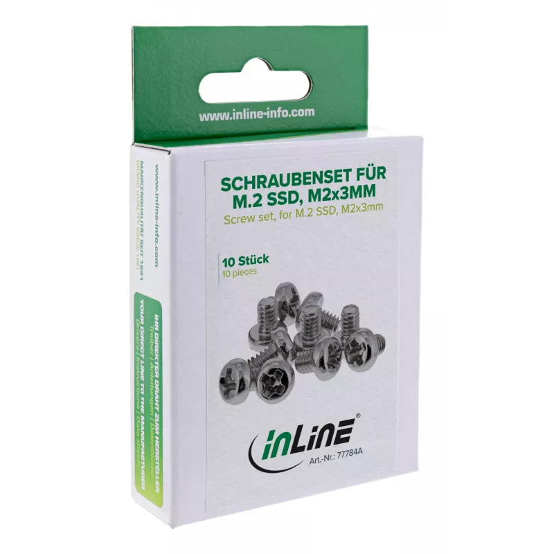 Kit di montaggio InLine 77784A per accessori di componenti per computer