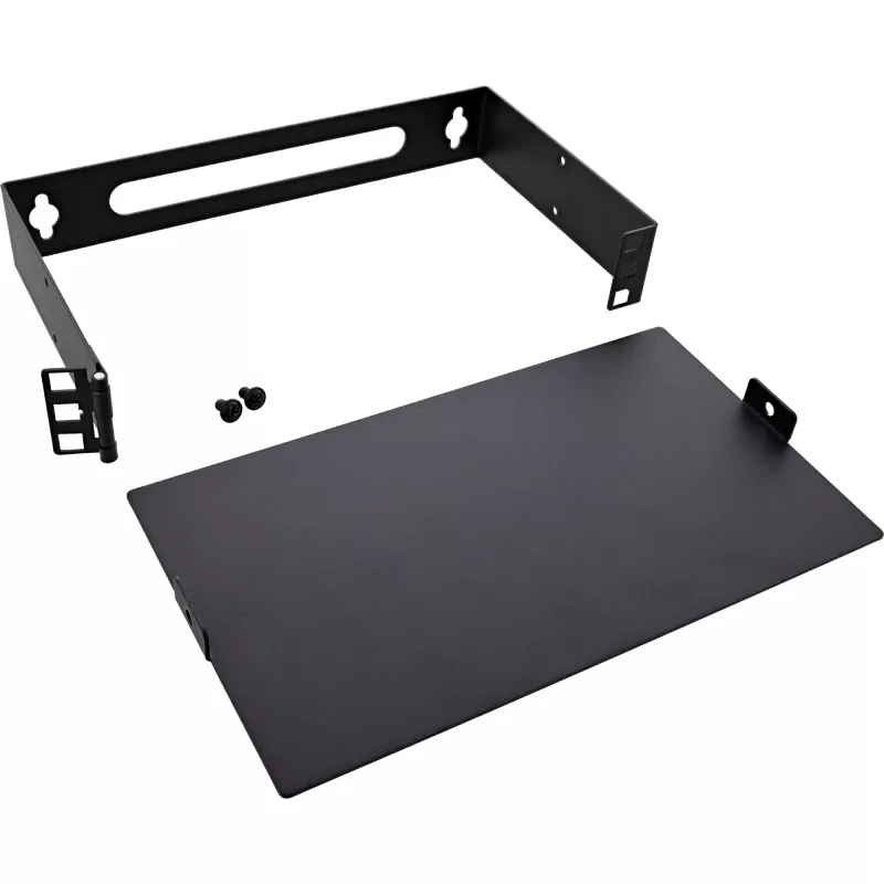 InLine 10101B Mini rack da 10" a parete, 1U, profondità 15,2 cm, nero