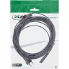 InLine 16159 Cavo di alimentazione nero 10 m CEE7/16 IEC C7