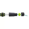 InLine 69927B Accoppiatore in fibra ottica LC, IP68, presa 2x2 LC, per esterni, M20