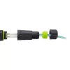 InLine 69927C Accoppiatore in fibra ottica LC, corto, IP68, presa 2x2 LC, M20