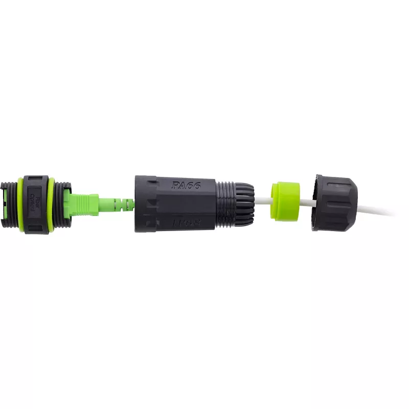 InLine 69927D Accoppiatore in fibra ottica SC, IP68, 2x presa SC, per esterni, M20