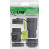 InLine 69927G Accoppiatore in fibra ottica SC, corto, IP68, presa 2x2 SC, M20