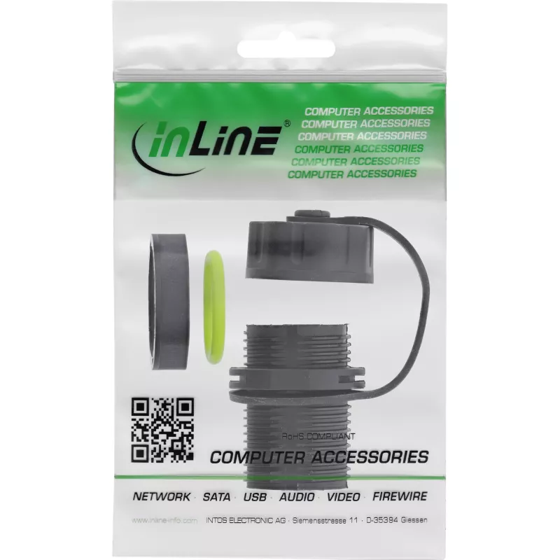 Cavo gender-changer InLine 69927J — adattatore di rete per invertire l'orientamento del connettore