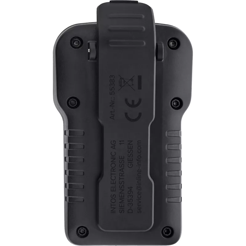 Altoparlante portatile mono InLine 55383 — nero, driver 2,8 cm, Bluetooth 2,4 GHz (portata 10 m)