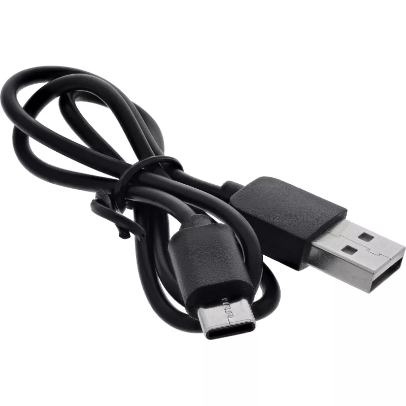 Altoparlante portatile mono InLine 55383 — nero, driver 2,8 cm, Bluetooth 2,4 GHz (portata 10 m)