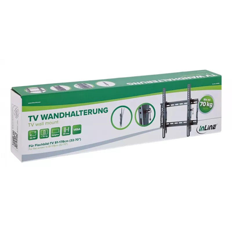 InLine 23101B supporto a parete/piedistallo per TV 177,8 cm (70