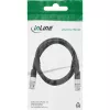 InLine Cavo video BNC, 12G-SDI, 4K60Hz, 75 Ohm, 2 m, 10802S