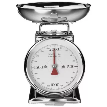 Bilancia da cucina meccanica Gastroback Classic acciaio inox 30102