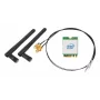 SHUTTLE WLN-M22 kit WLAN — Intel AX210 M.2 Wi‑Fi 6E (triband 2.4/5/6 GHz) con Bluetooth 5.2 e 2x2 antenne esterne