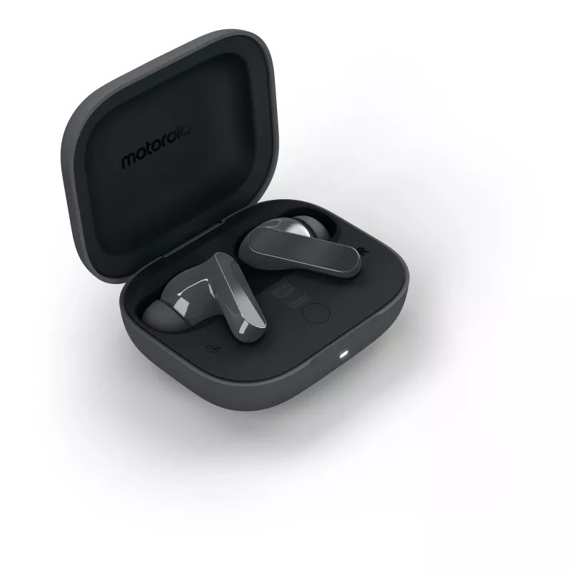 Headset MOTOROLA Moto Buds Bass TWS Bluetooth In-Ear per chiamate e musica, nero, 51 g